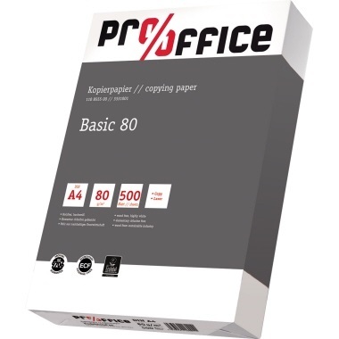 Kopierpapier ProOffice Basic DIN A4 80 g/m² (nur Tagespreis!)