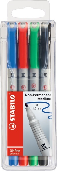 OHP-Folienstifte STABILO Universal Pen M-non-permanent